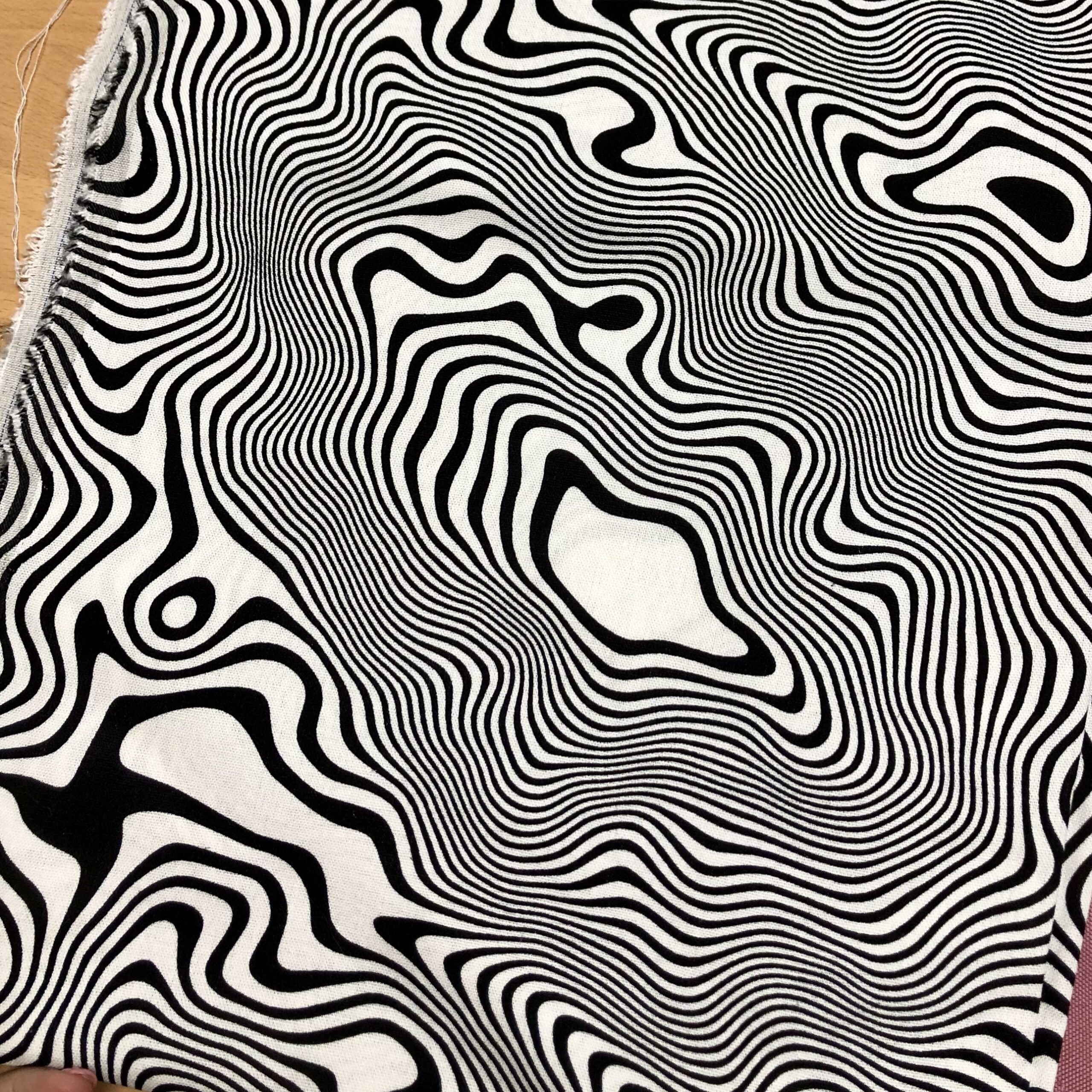 Psychedelic black and white