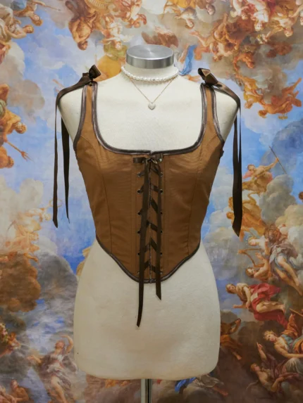 Monochrome soft corset