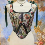 Harsh floral corset