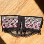 Romantic goth underbust corset