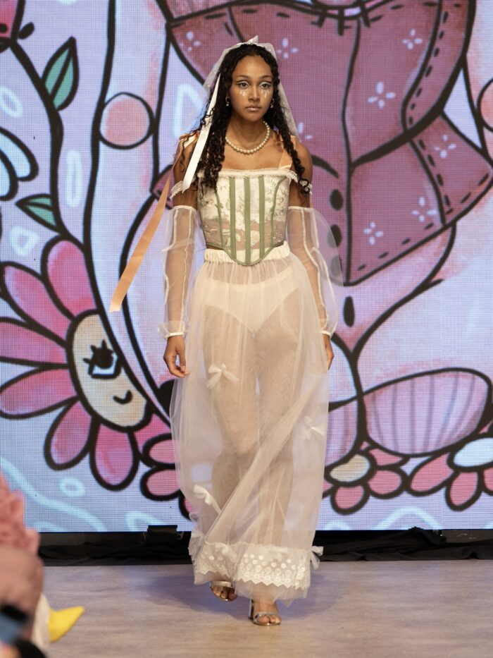Pastel Lace Corset VFW - Image 6