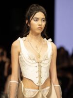 Jacquard Corset with Train VFW - Image 4