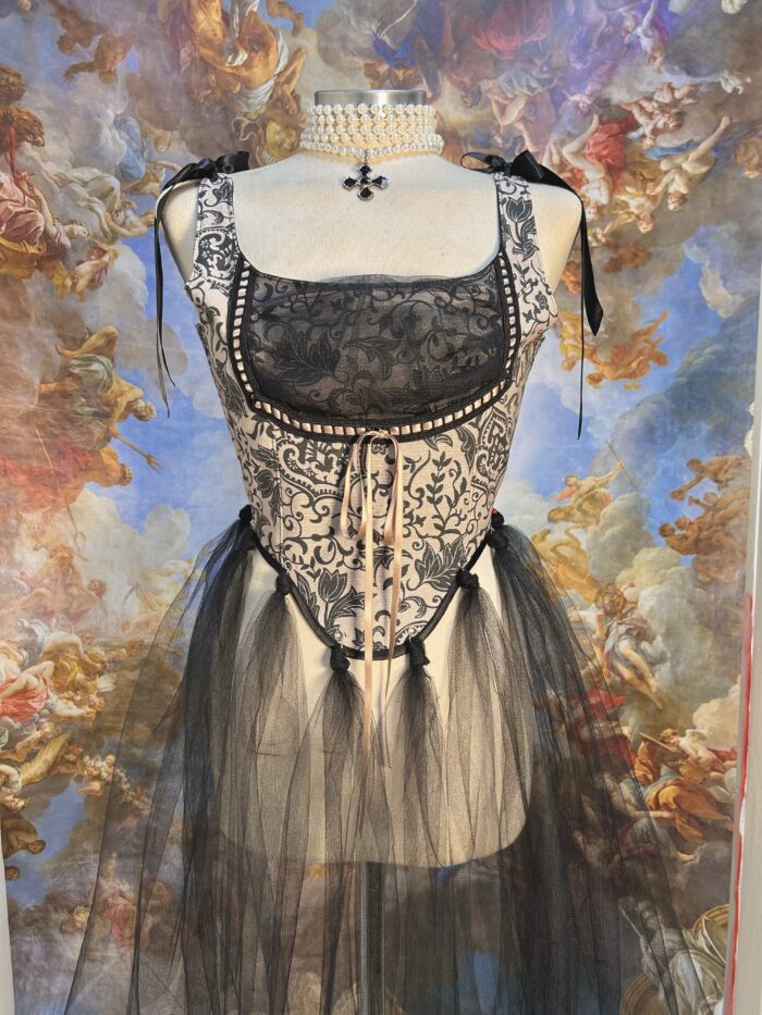 Vintage Gothic Soft Corset - Image 4