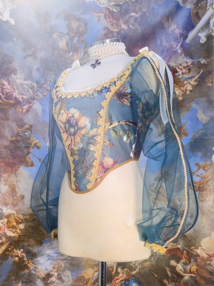 Medieval Velvet Soft Corset - Image 6