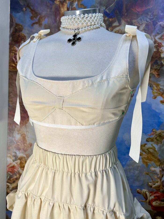 Beige Bow Set - Image 2