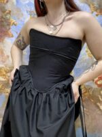 Black Bow Corset - Image 2