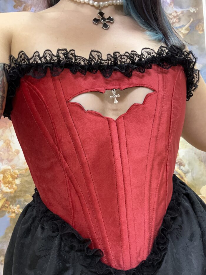 Red Bat Corset - Image 2