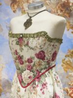 Vintage Floral Corset (Defective) - Image 2