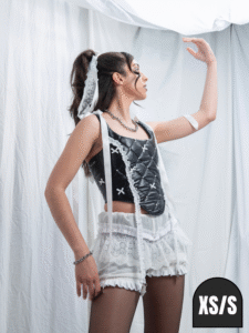 Quilted Leather Soft Corset VFW