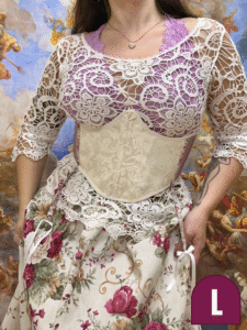 Fairy Lilac Underbust Corset - Image 2