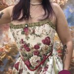 Vintage Floral Corset (Defective)
