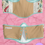 Beige Tapestry Underbust Corset