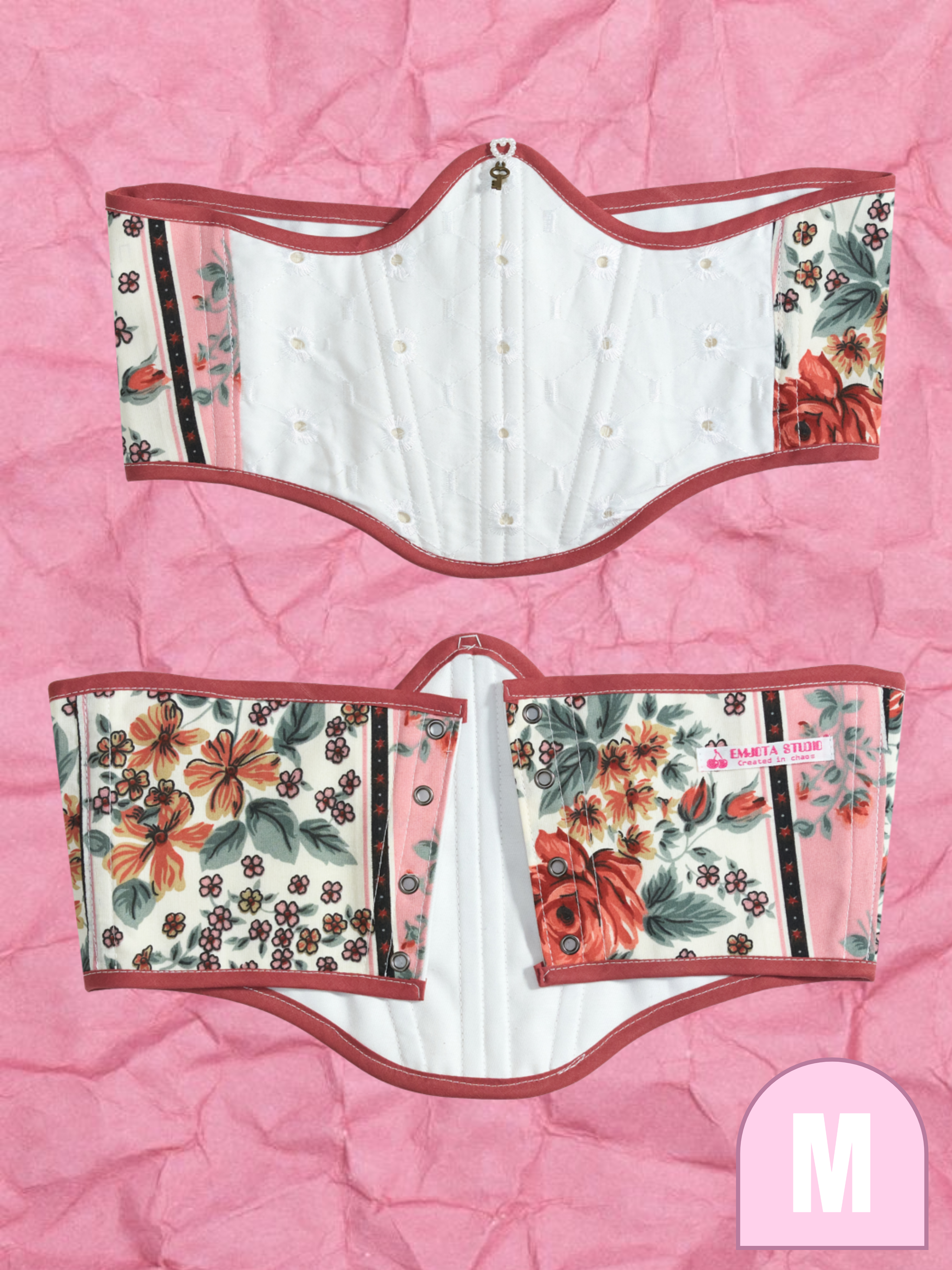Key Floral Underbust Corset