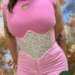 Pink Pastel Underbust Corset