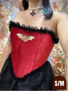 Red Bat Corset