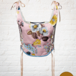 Dusty Pink Floral Soft Corset (Older design)