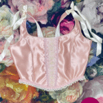 Pink Satin Soft Corset 